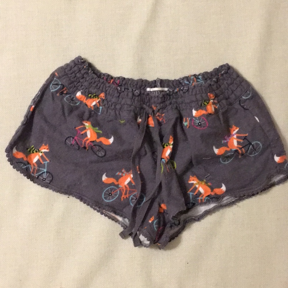 PJ Salvage XS flannel shorts